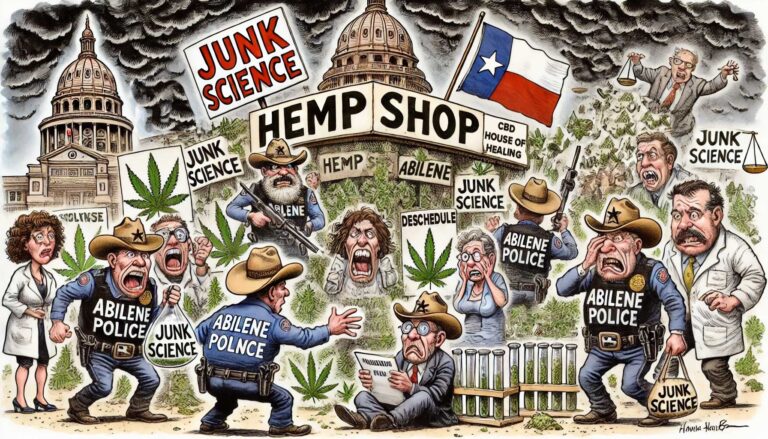 Texas Hemp Shops Raided on Junk Science, Judge Refuses to Step In