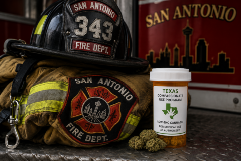 Texas firefighter medical cannabis