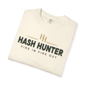Hash Hunter Tee | Comfort Colors 1717 Graphic Shirt | Retro Stoner Streetwear Gift