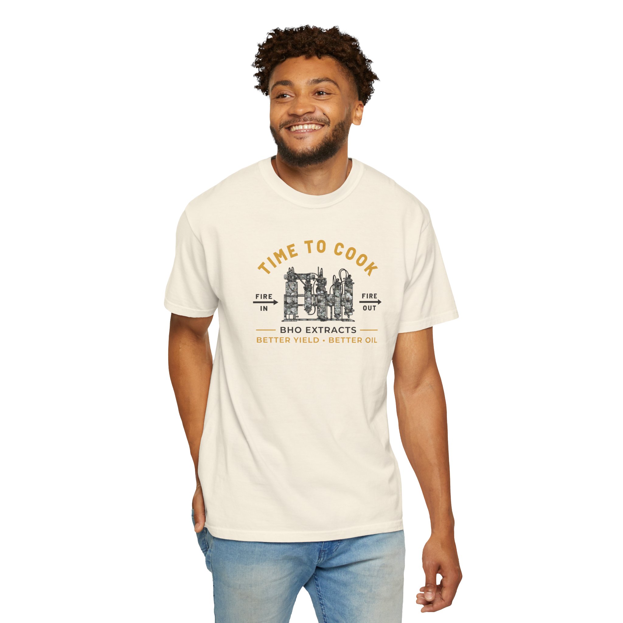 Cannabis Extraction T-Shirt | BHO Extracts Tee | Dab Shirt | Hash Maker Gift | Comfort Colors 1717 Graphic Tee - Image 7