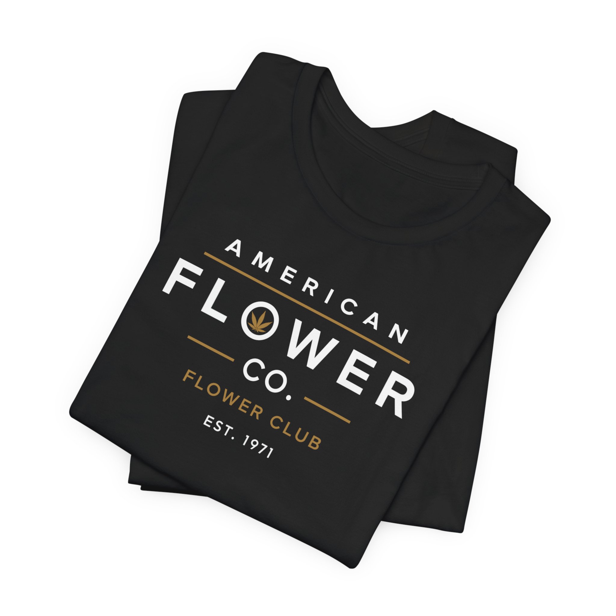 American Flower Co Shirt | Cannabis Lifestyle Tee | Flower Club T-Shirt | Vintage Streetwear | Bella Canvas 3001 Unisex Graphic Tee