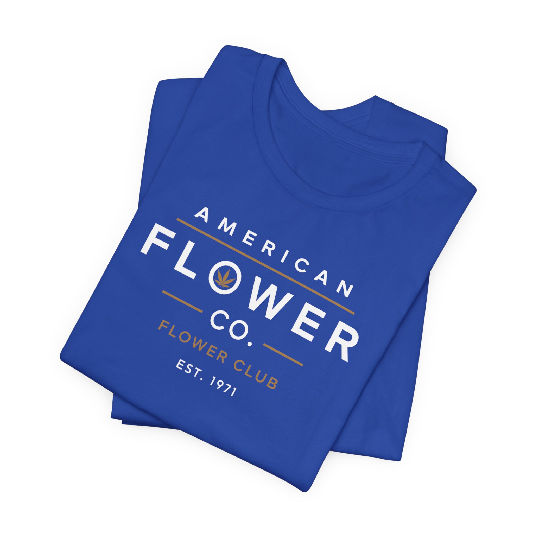 American Flower Co Shirt | Cannabis Lifestyle Tee | Flower Club T-Shirt | Vintage Streetwear | Bella Canvas 3001 Unisex Graphic Tee - Image 5