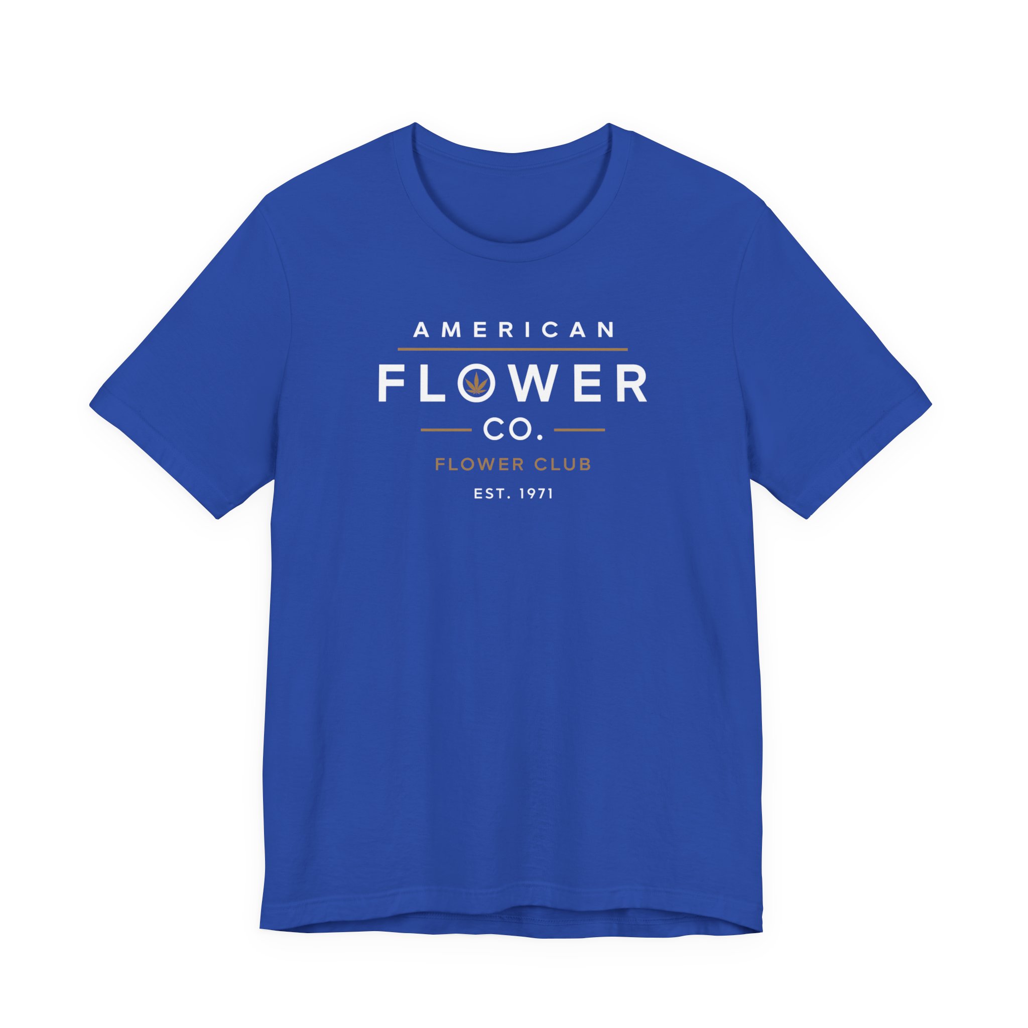 American Flower Co Shirt | Cannabis Lifestyle Tee | Flower Club T-Shirt | Vintage Streetwear | Bella Canvas 3001 Unisex Graphic Tee - Image 4