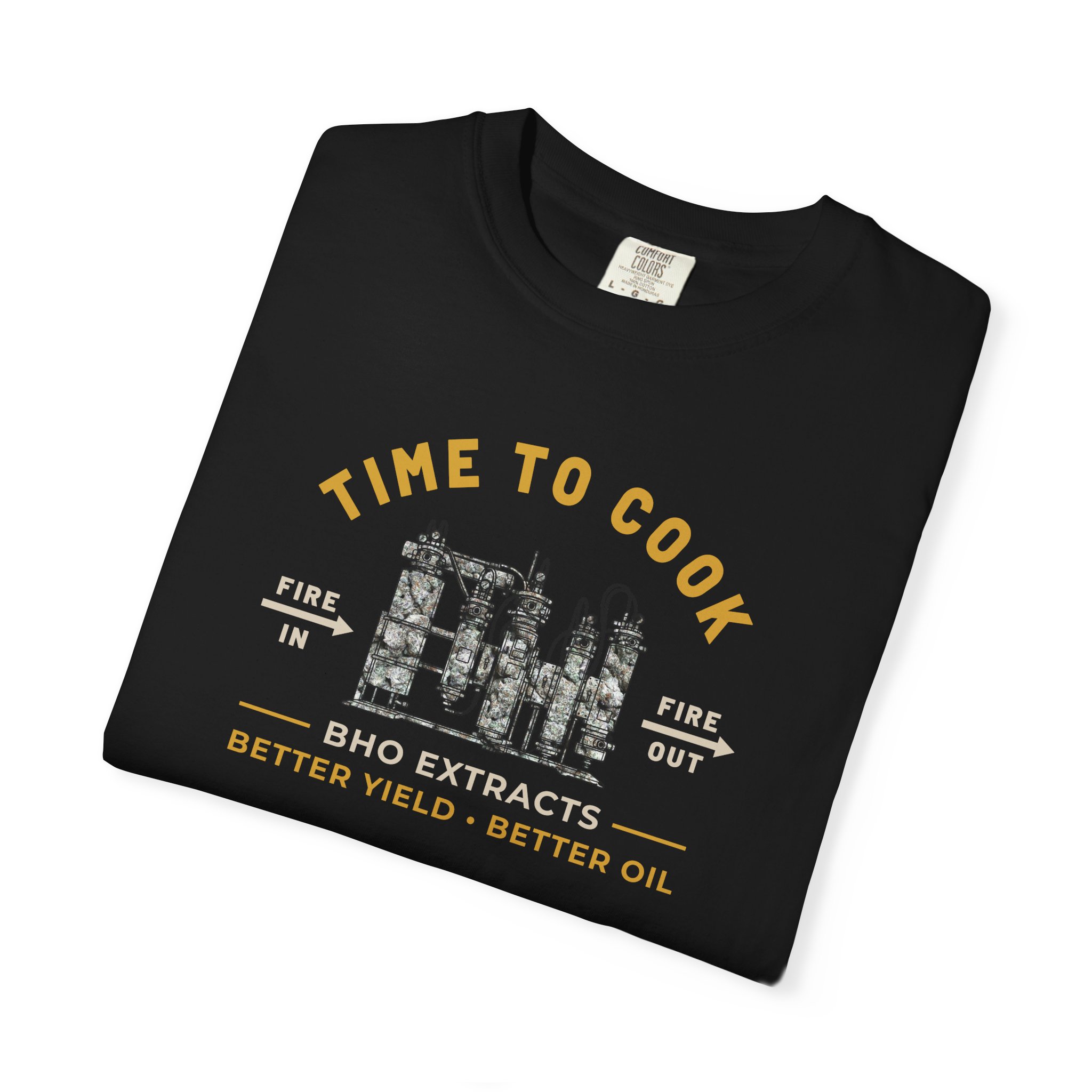 Cannabis Extraction T-Shirt | BHO Extracts Tee | Dab Shirt | Hash Maker Gift | Comfort Colors 1717 Graphic Tee