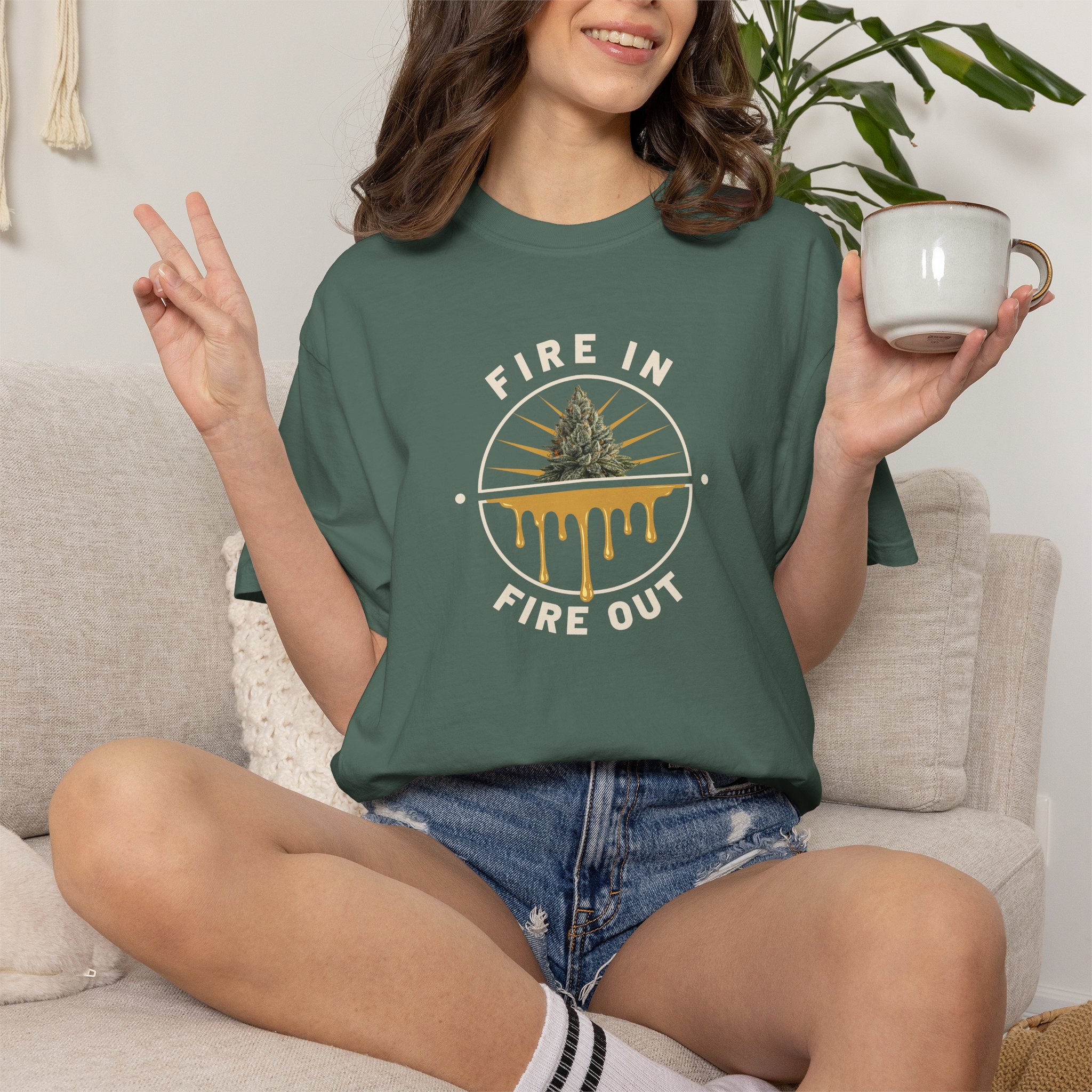Fire In Fire Out Tee - Image 15