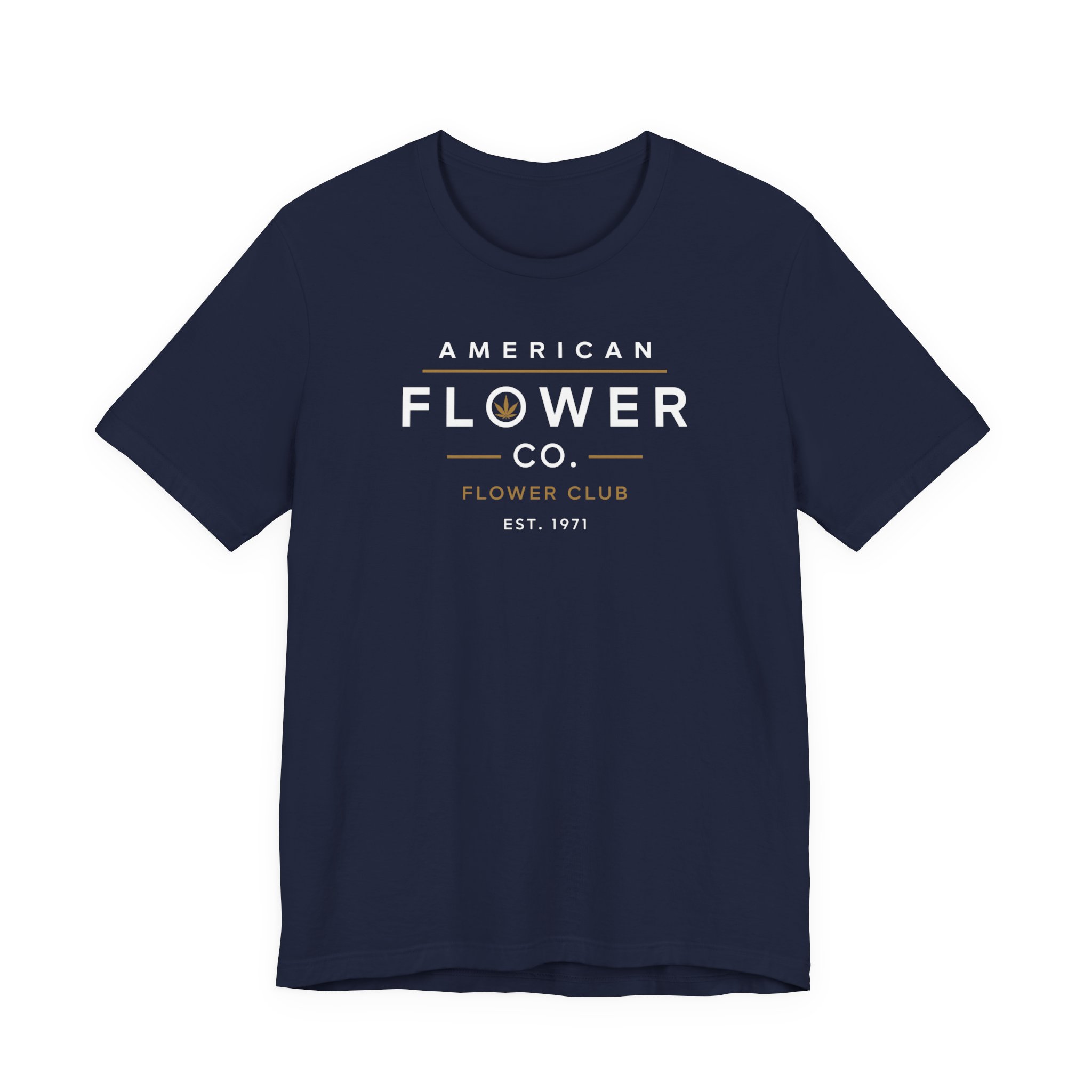 American Flower Co Shirt | Cannabis Lifestyle Tee | Flower Club T-Shirt | Vintage Streetwear | Bella Canvas 3001 Unisex Graphic Tee - Image 10