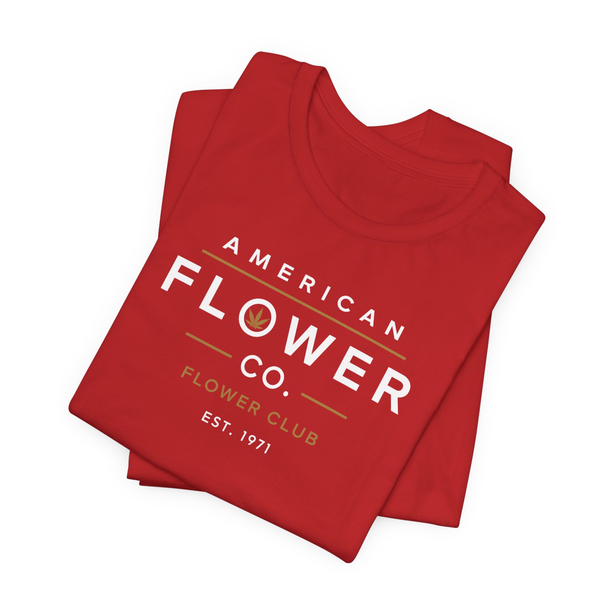American Flower Co Shirt | Cannabis Lifestyle Tee | Flower Club T-Shirt | Vintage Streetwear | Bella Canvas 3001 Unisex Graphic Tee - Image 14
