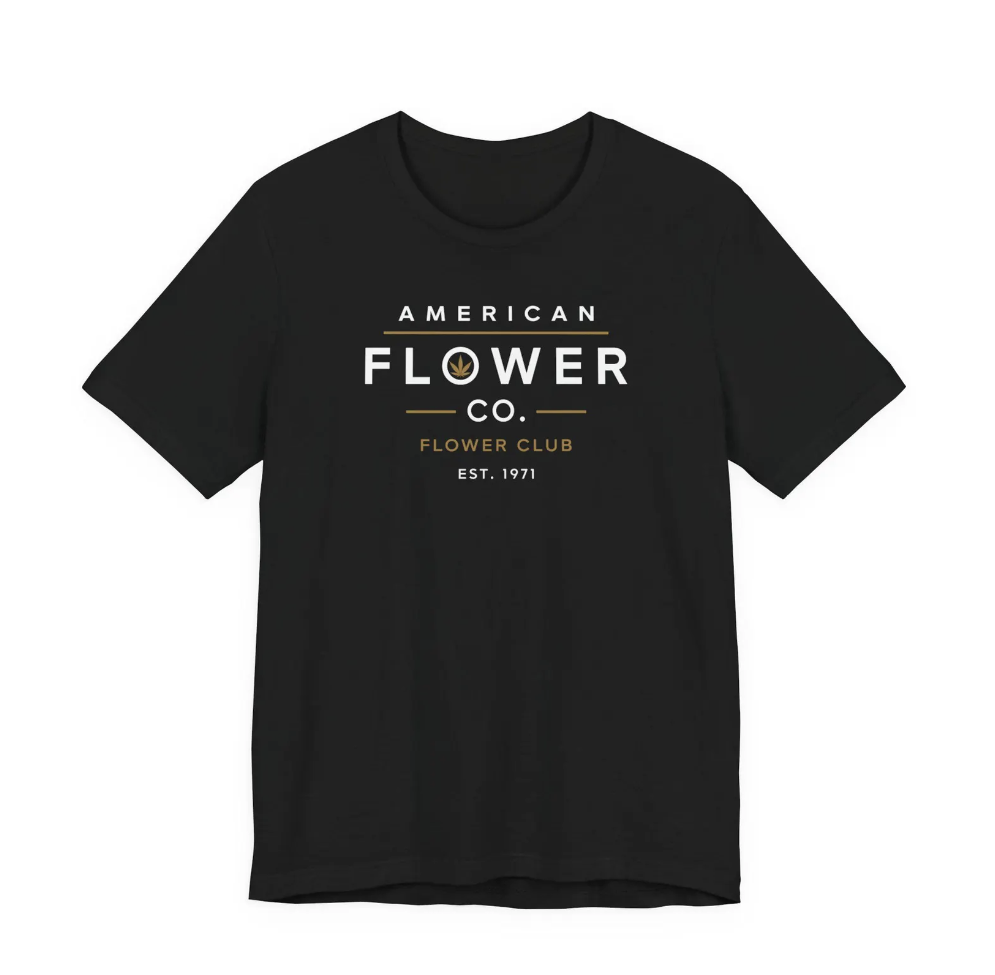 American Flower Co Flower Club Cannabis Lifestyle T-Shirt